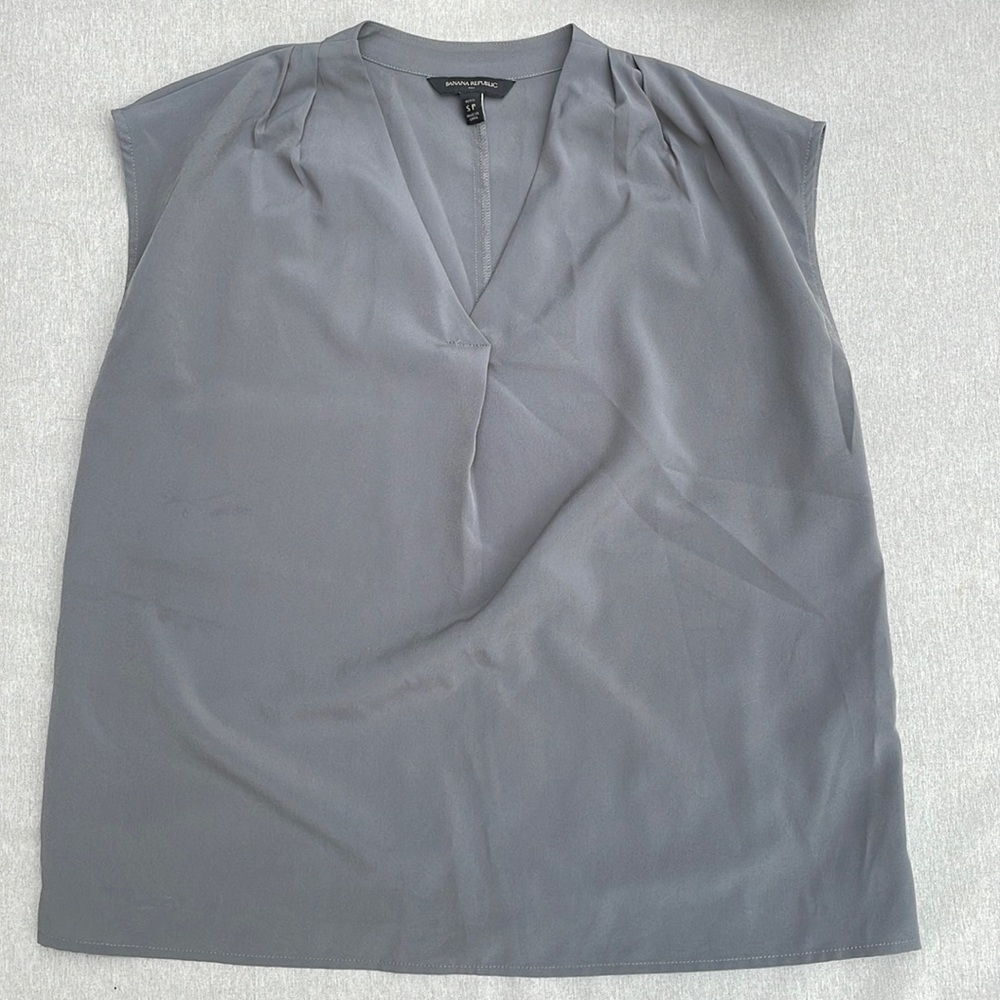 Banana republic petite work blouse